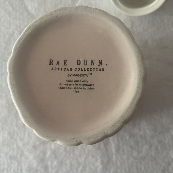 Rae Dunn Easter Bunny SPRING Pink Basket Canister Bunny Tail Lid Magenta 2022 - Picture 11 of 16